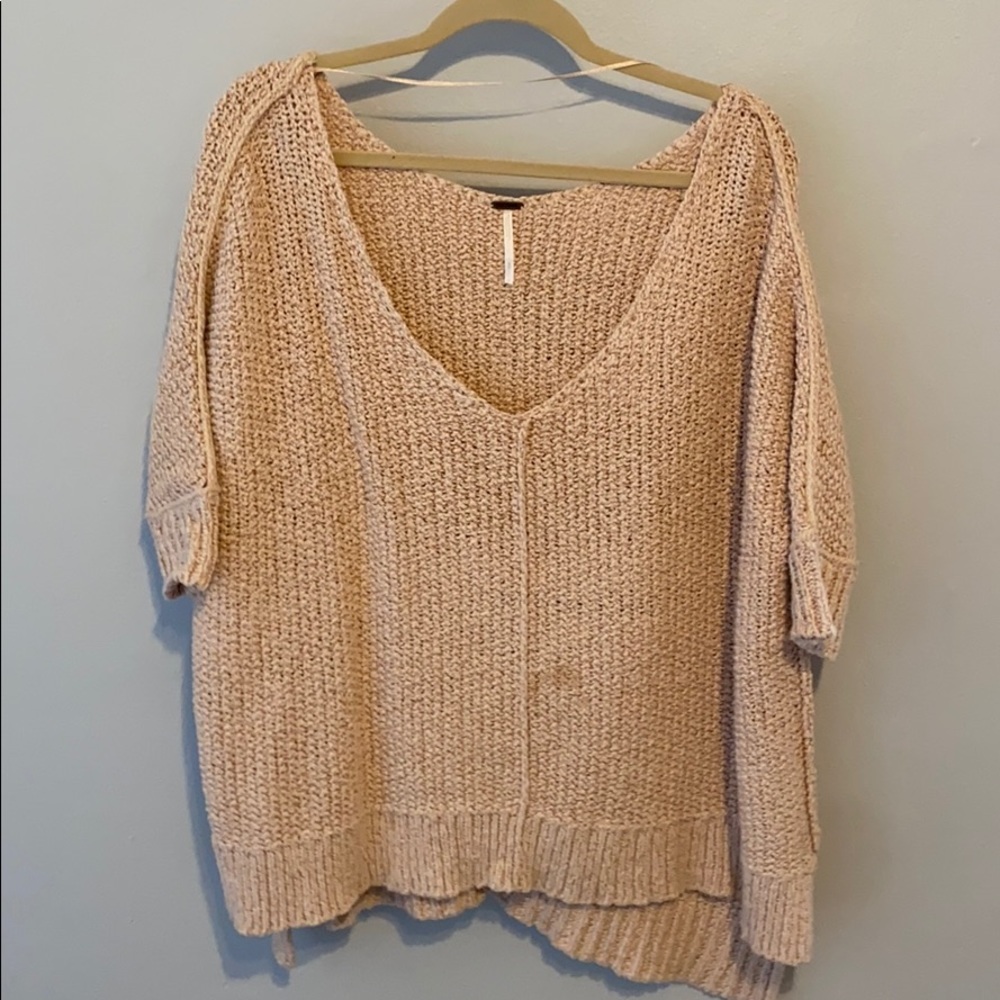 Free People oversized sweater